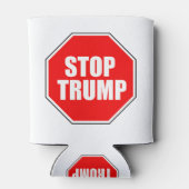 ‚STOPP TRUMP‘ DOSENKÜHLER (Rückseite)