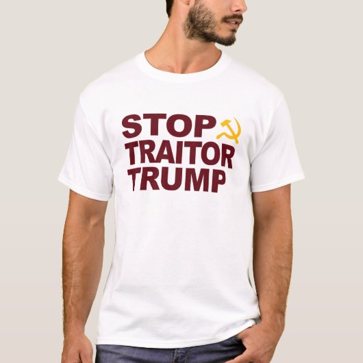 "Stopp Trump" T-Shirt (Vorderseite)