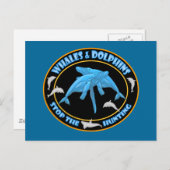 Stopp Whale Jagen Postkarten (Vorne/Hinten)