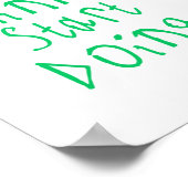 Stopp Whinting Poster (Ecke)