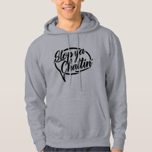 Stopp Ya Chattin' Manchester Slang Hoodie