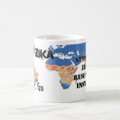 Stopp Zika / Support Research Tasse von RoseWrits (Mittel)
