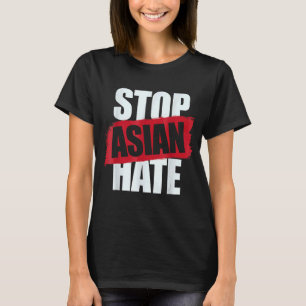 Stoppen des asiatischen Hasses Aapi Unterstützung T-Shirt