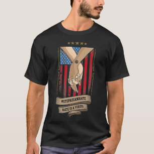 Stoppen des asiatischen Hasses, Unterstützung von T-Shirt
