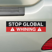 Stoppen des globalen Wahnsinns Autoaufkleber (Auf Auto)