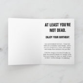 Stoppen des globalen Wahnsinns Karte (Innenseite)