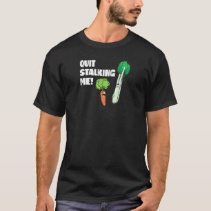 Stoppen des Stalings des Gemüsegartens T-Shirt