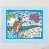 Stoppen des Überdenkens_Flachpapier Blatt 11" x 8, (Vorderseite)