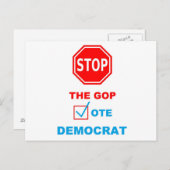 STOPPEN - Postkarte (Vorne/Hinten)