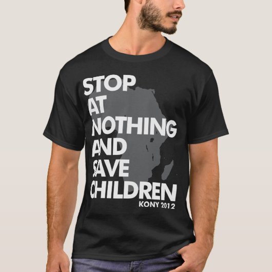 STOPPEN SIE AN NICHTS T-Shirt (Vorderseite)