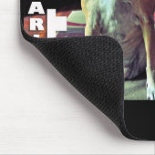 Stoppen Sie anzustarren Mousepad (Ecke)