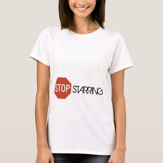 STOPPEN SIE ANZUSTARREN T-Shirt (Vorderseite)