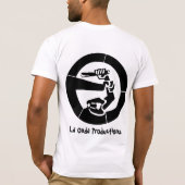 STOPPEN Sie besonders angefertigten T-Shirt (Rückseite)