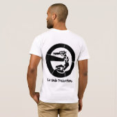 STOPPEN Sie besonders angefertigten T-Shirt (Schwarz voll)