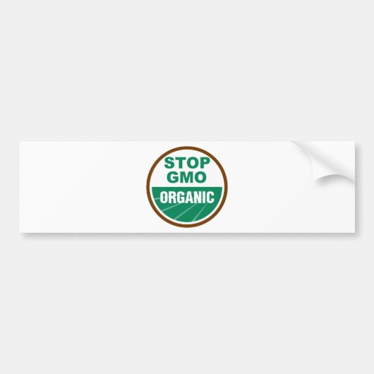 Stoppen Sie Bio GVO Autoaufkleber (Vorne)