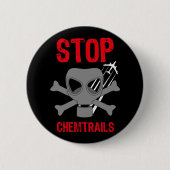 STOPPEN SIE CHEMTRAILS BUTTON (Vorderseite)