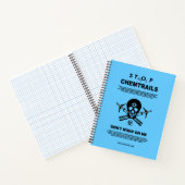 Stoppen Sie Chemtrails - Spray mich nicht an! Notizblock (Innenseite)