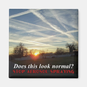 Stoppen Sie das Aerosol-Sprühen Magnet