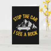 Stoppen Sie das Auto Ich sehe einen Rock Collector Karte (Gelbe Blume)