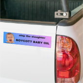 stoppen Sie das Gemetzel Autoaufkleber (Auf Lkw)