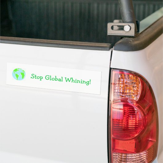 Stoppen Sie das globale Jammern! Autoaufkleber (Auf Lkw)