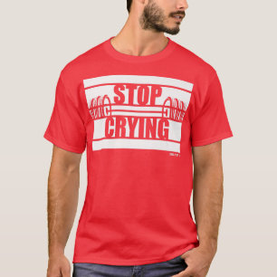 Stoppen Sie das Schreien von Bier auf Gym Motivati T-Shirt