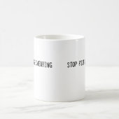stoppen Sie, das Schwören fscking Kaffeetasse (Mittel)