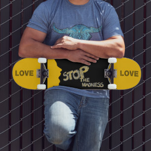 Stoppen Sie das Skateboard von Madness