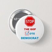 STOPPEN SIE DEN GOP - KNOPF BUTTON (Vorne & Hinten)