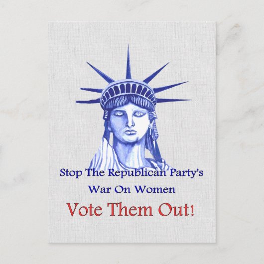 Stoppen Sie den Krieg auf Frauen Postkarte (Vorderseite)