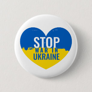 Stoppen Sie den Krieg in der Ukraine. Button