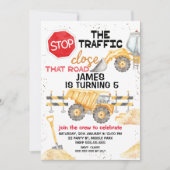 Stoppen Sie den Nahen Straßenverkehr Einladung (Vorderseite)