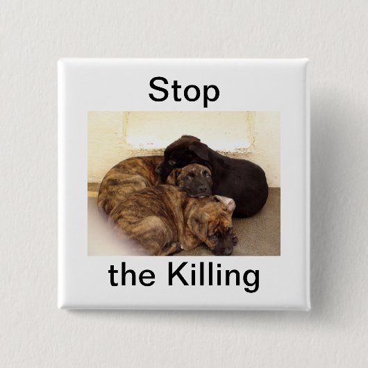 Stoppen Sie den Tötungs-Stützknopf Button (Vorderseite)