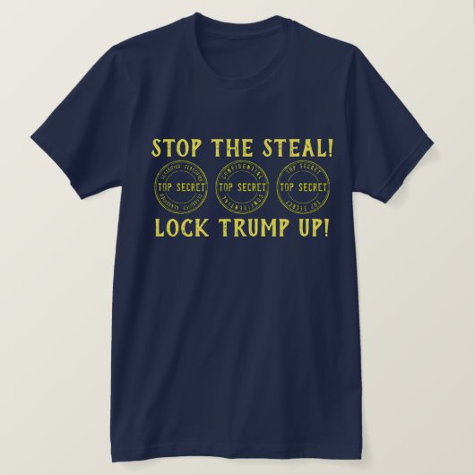 Stoppen Sie den Trump-T - Shirt (Design vorne)