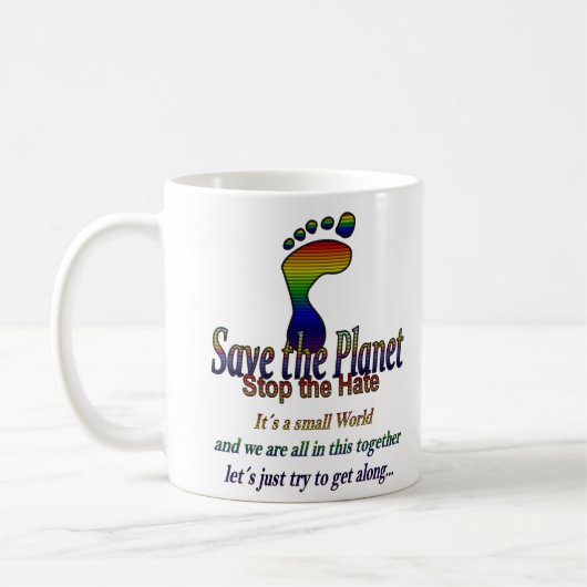 stoppen Sie die Hass Tasse (Links)