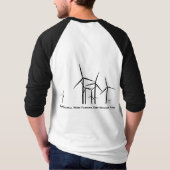 Stoppen Sie die Küstenwind-Landwirtschaft T-Shirt (Rückseite)