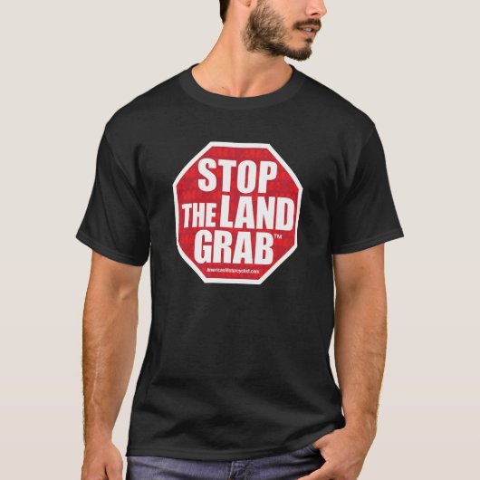 Stoppen Sie die Land-Zupacken-Shirts T-Shirt (Vorderseite)
