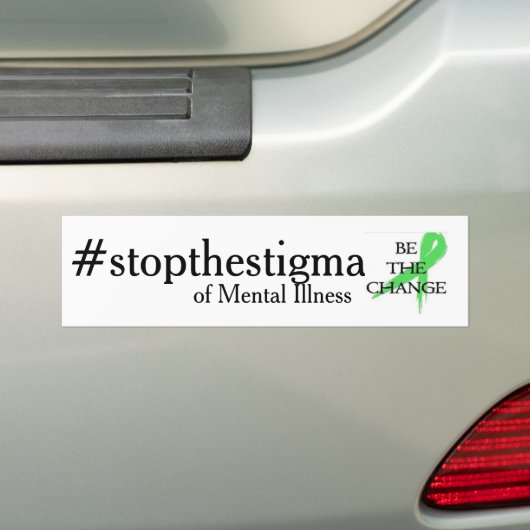 stoppen Sie die Schande der Geisteskrankheit Autoaufkleber (Auf Auto)