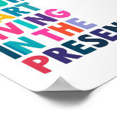 Stoppen Sie die Suche nach der Zukunft - die Gegen Poster (Ecke)