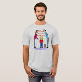 Stoppen Sie elterliche Entfremdung T-Shirt (Vorne ganz)