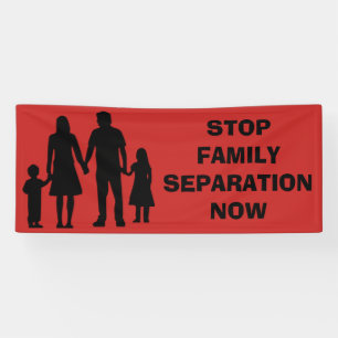 STOPPEN Sie FAMILIEN-TRENNUNG Banner