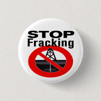 Stoppen Sie Fracking heute! Button
