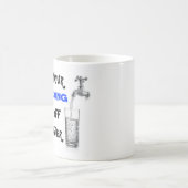 Stoppen Sie Fracking mit unserem Wasser Kaffeetasse (Mittel)