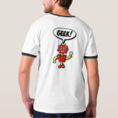 Stoppen Sie Freakin und behalten Sie Geekin T - T-Shirt (Schwarz voll)