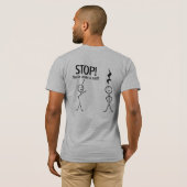 Stoppen Sie… für Musiker! T-Shirt (Schwarz voll)