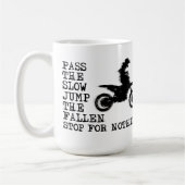 Stoppen Sie für nichts Kaffeetasse (Links)