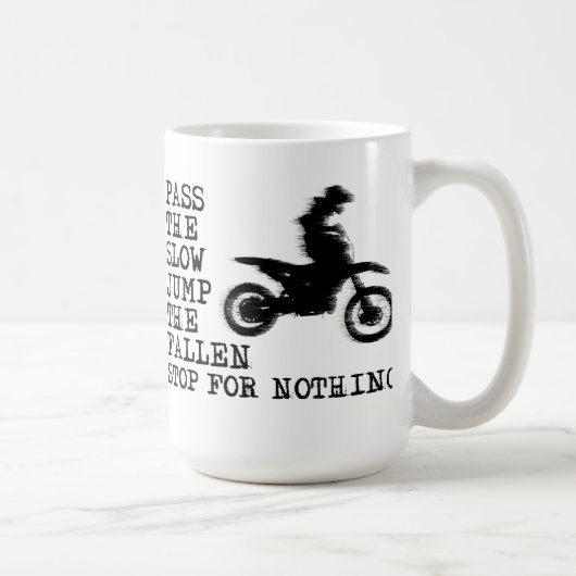 Stoppen Sie für nichts Kaffeetasse (Rechts)