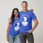 Stoppen Sie globale Erwärmung: Polarer T-Shirt (Unisex)