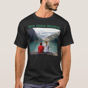 Stoppen Sie globale Erwärmung T-Shirt