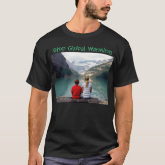 Stoppen Sie globale Erwärmung T-Shirt